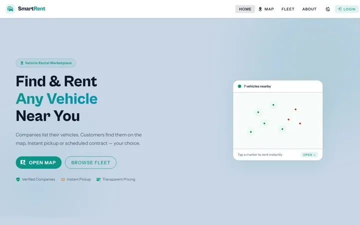 SmartRent interface